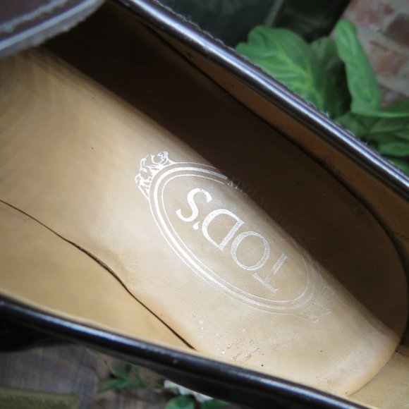 Tods dark brown penny loafers - Picture 6 of 7